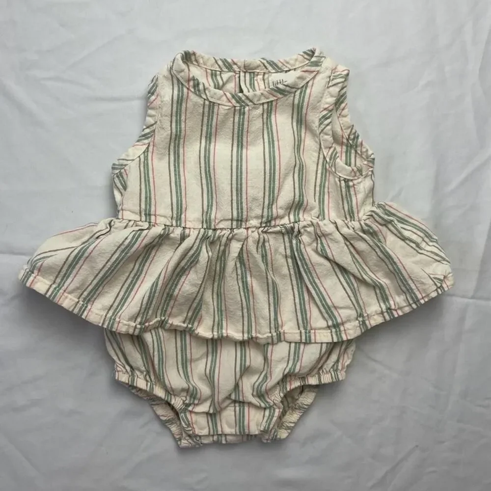Cute Baby girl bubble romper size 0-3 months
